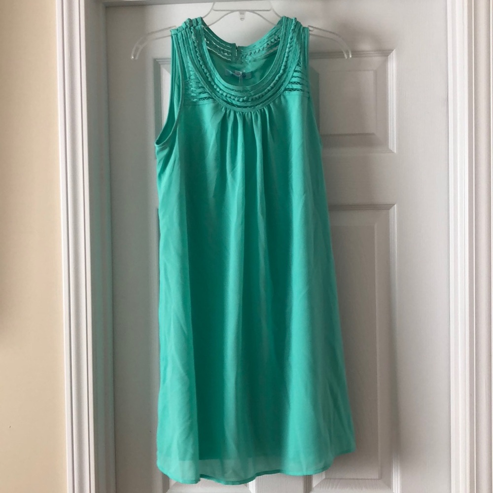 Brand new teal baby doll dress size M